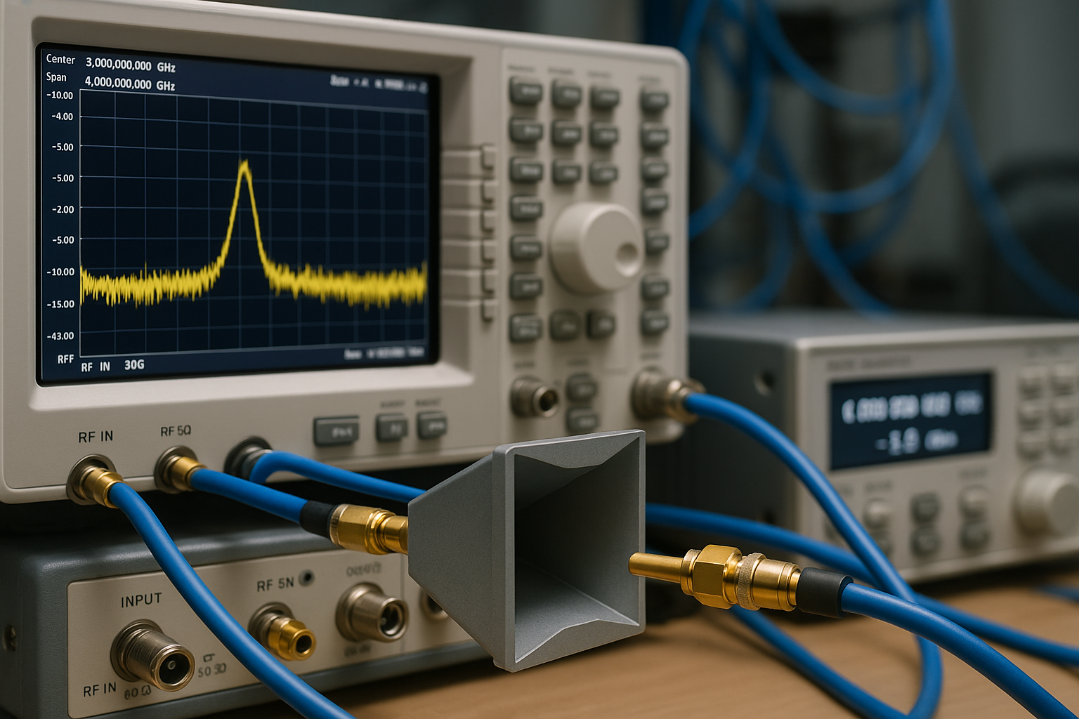 Equipment utilizing high-frequency bandwidths.